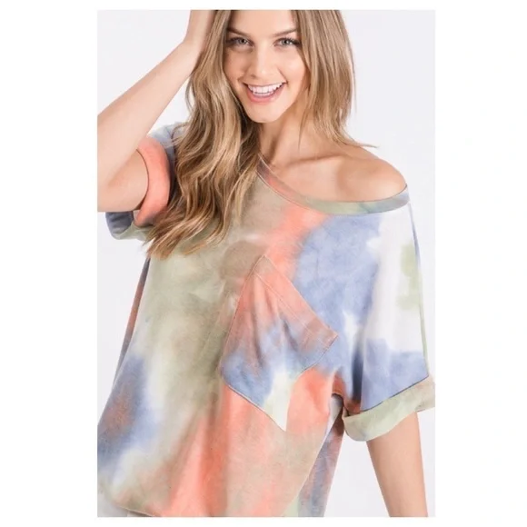 ❤️ Pretty tie dye top, size large. - Picture 6 of 11